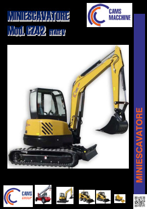 Mini excavatoare Cams CZ42