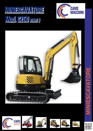 Mini excavatoare Cams CZ50