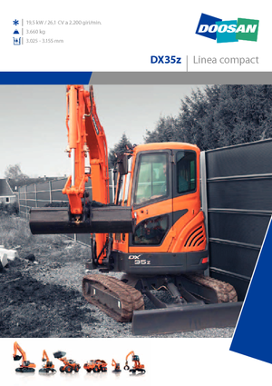Mini excavatoare Develon DX35Z