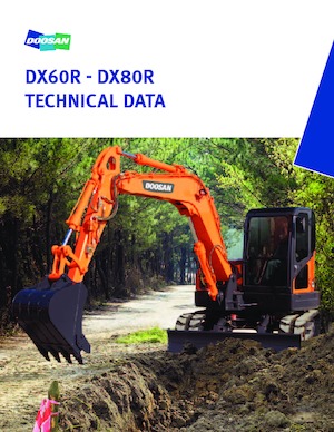 Mini excavatoare Doosan DX 60 R