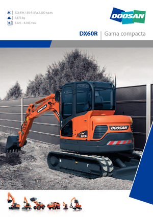 Mini excavatoare Doosan DX 60 R