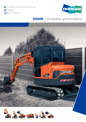 Mini excavatoare Doosan DX 60 R