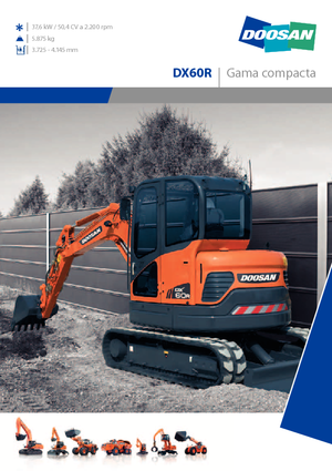 Mini excavatoare Doosan DX 60 R