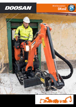 Mini excavatoare Doosan DX10Z