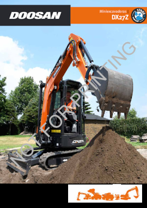 Mini excavatoare Doosan DX27Z-7