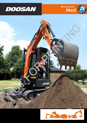 Mini excavatoare Doosan DX27Z-7