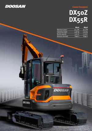 Mini excavatoare Doosan DX50Z-7