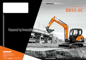 Mini excavatoare Doosan DX55-5C