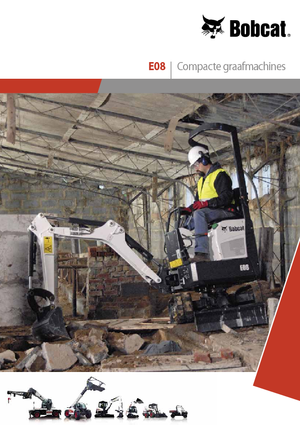 Mini excavatoare Bobcat E08