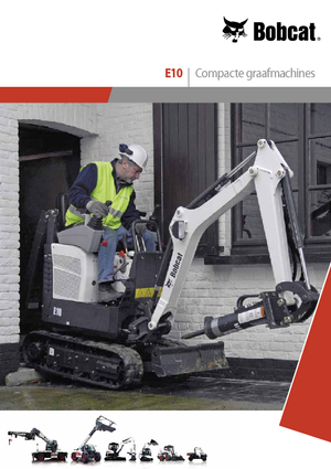 Mini excavatoare Bobcat E10