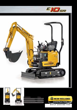 Mini excavatoare New Holland E10SR
