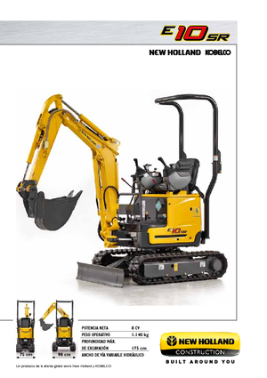 Mini excavatoare New Holland E10SR