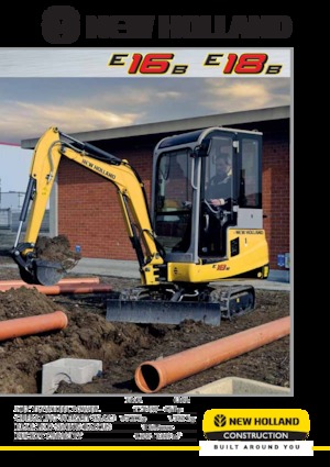 Mini excavatoare New Holland E16B