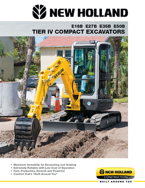 Mini excavatoare New Holland E18B