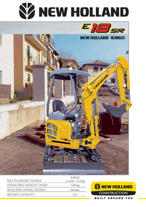 Mini excavatoare New Holland E18SR