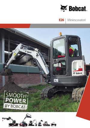 Mini excavatoare Bobcat E26