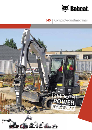 Mini excavatoare Bobcat E45