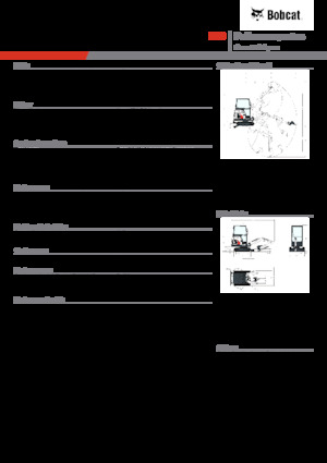 Mini excavatoare Bobcat E19