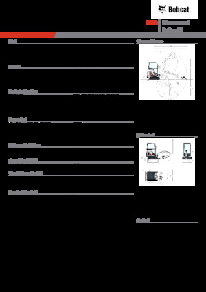 Mini excavatoare Bobcat E19