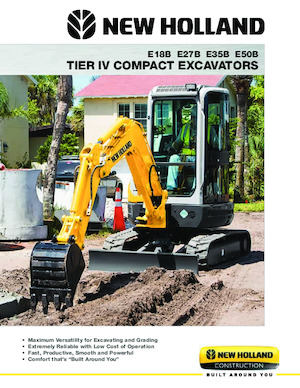 Mini excavatoare New Holland E27B