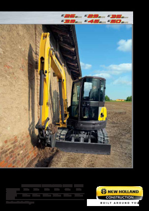 Mini excavatoare New Holland E35B