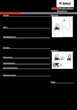 Mini excavatoare Bobcat E35z