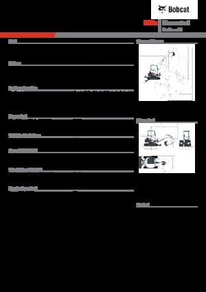Mini excavatoare Bobcat E50z
