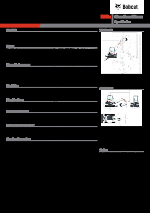 Mini excavatoare Bobcat E50z