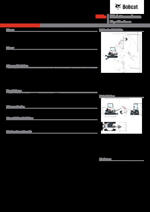 Mini excavatoare Bobcat E55z