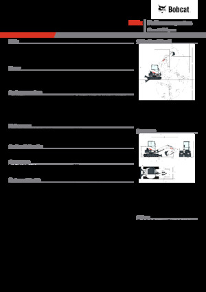 Mini excavatoare Bobcat E55z