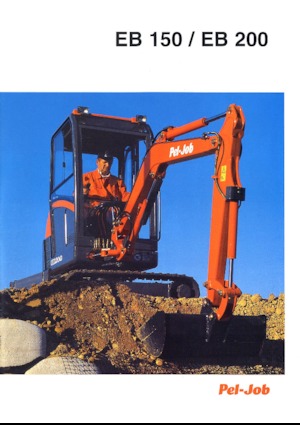 Mini excavatoare Pel-Job EB 150 XTV **