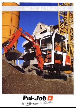 Mini excavatoare Pel-Job EB 16.4