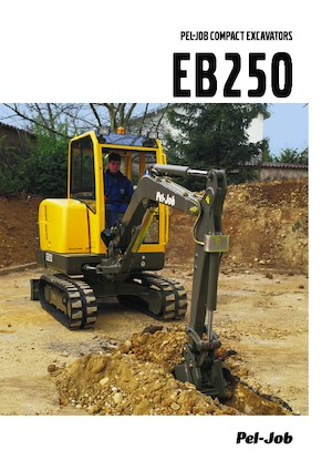 Mini excavatoare Pel-Job EB 250 XT