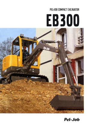 Mini excavatoare Pel-Job EB 300 XT