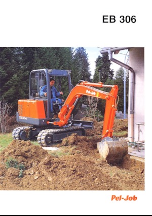 Mini excavatoare Pel-Job EB 306