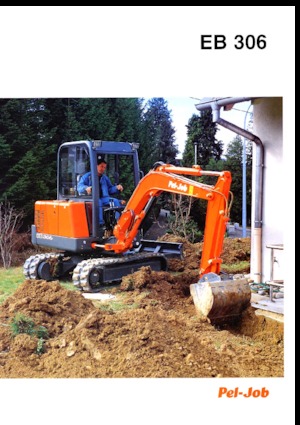 Mini excavatoare Pel-Job EB 306