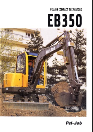 Mini excavatoare Pel-Job EB 350 XT