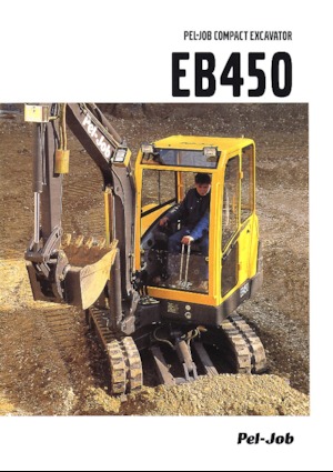 Mini excavatoare Pel-Job EB 450 XT