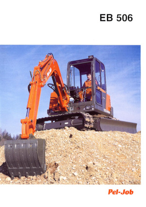 Mini excavatoare Pel-Job EB 506