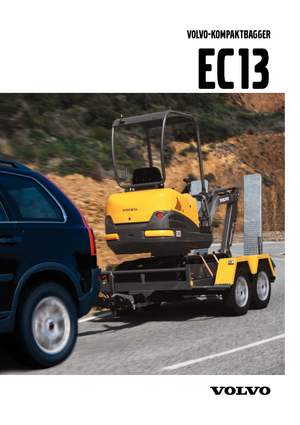 Mini excavatoare Volvo EC13XTV