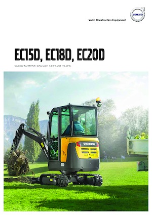 Mini excavatoare Volvo EC18D