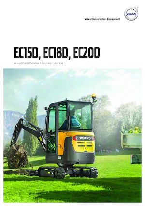 Mini excavatoare Volvo EC20D
