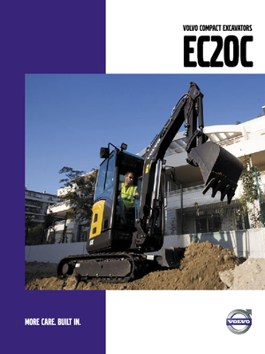 Mini excavatoare Volvo EC20C