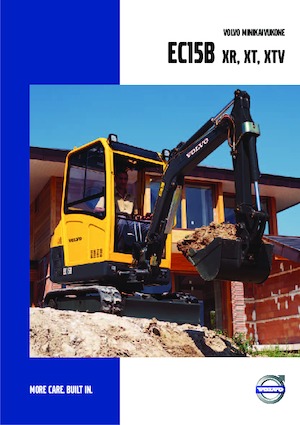 Mini excavatoare Volvo EC15B XT