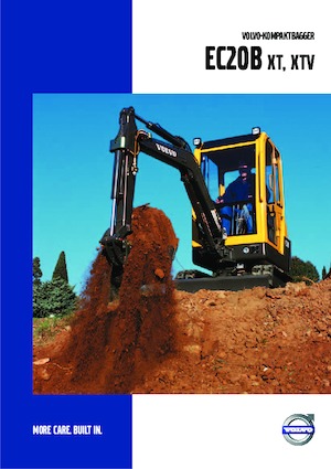 Mini excavatoare Volvo EC20B XT