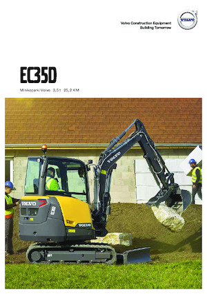Mini excavatoare Volvo EC35D