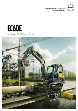 Mini excavatoare Volvo EC60E