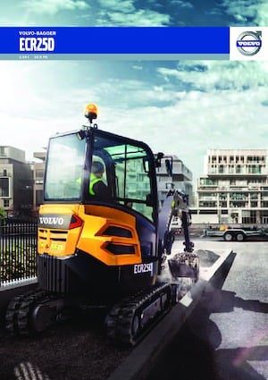 Mini excavatoare Volvo ECR25D