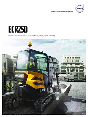 Mini excavatoare Volvo ECR25D