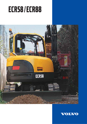 Mini excavatoare Volvo ECR58